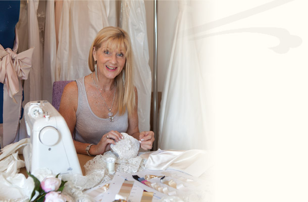 Elaina's wedding dress design studio